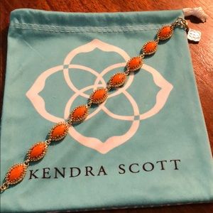 Jana gold bracelet in orange